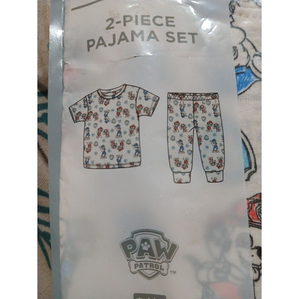 2 Piece Pajama Set 12 Month Paw Patrol Top Bottom Cotton *NEW*